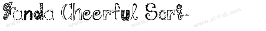 Janda Cheerful Scri字体转换